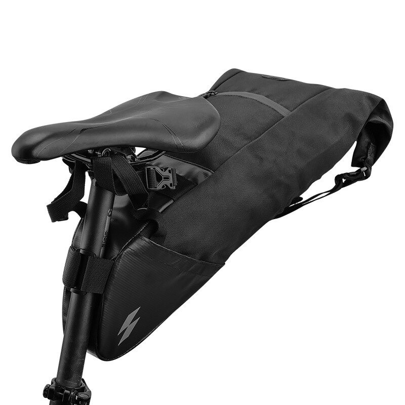 YGRETTE - SAHOO Tas Sadel Sepeda Bicycle Waterproof Bag 10L - 131414-B - Black