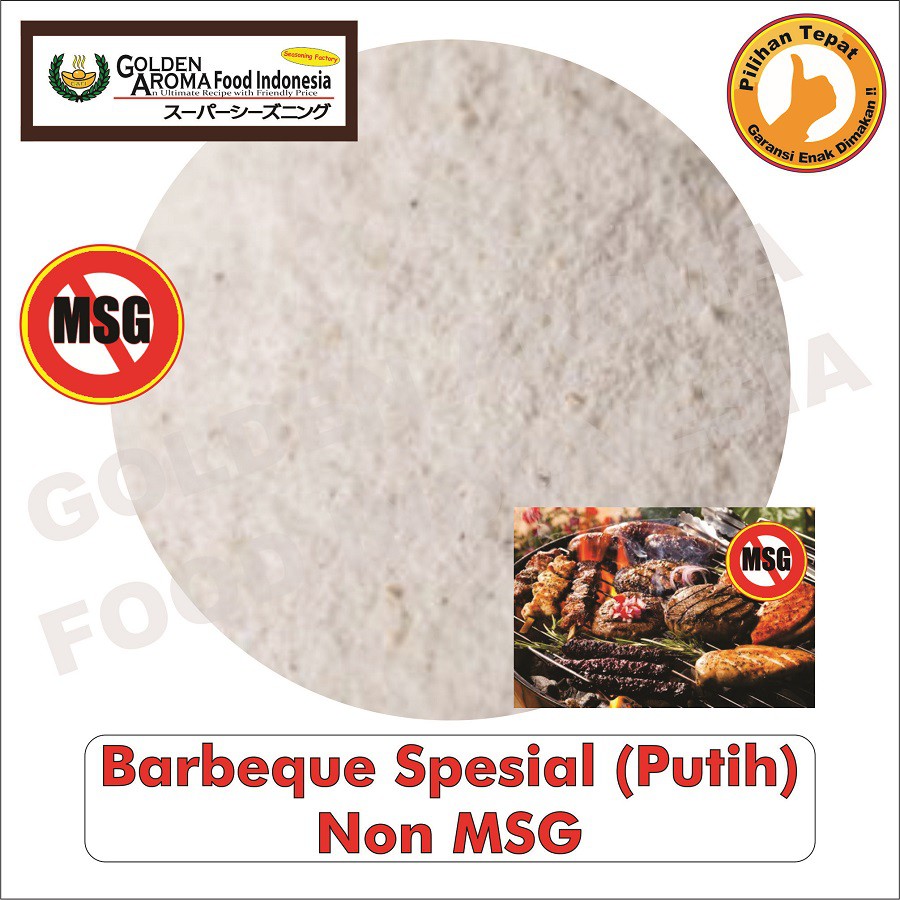 

Bubuk Tabur Rasa bbq spesial Non MSG putih 500gr Bumbu Serbaguna Murah Halal 1/2Kg Seasoning Powder