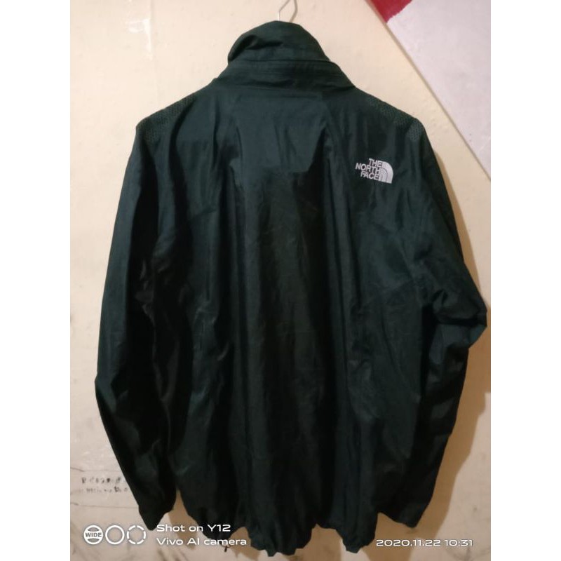 jaket the north face hyvent preloved second bekas