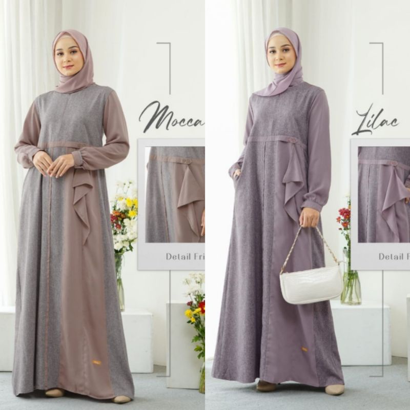 NIBRAS// Nibras Nb A81 Lilac dan Mocca