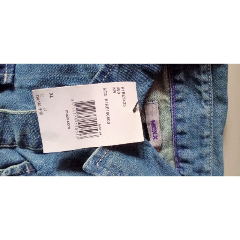 limited edition Kemeja denim anak cewe/cowo mexx original 5-7 tahun