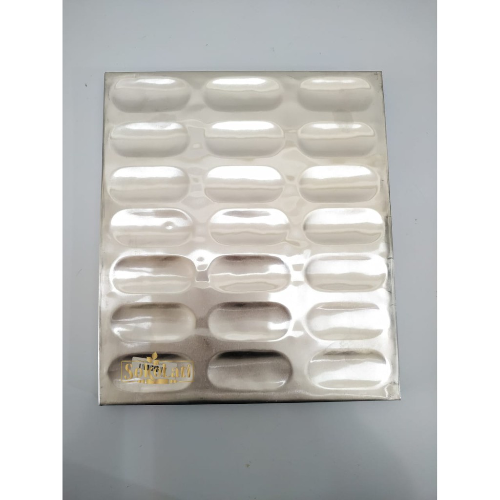 Cetakan Lidah Kucing 22x22