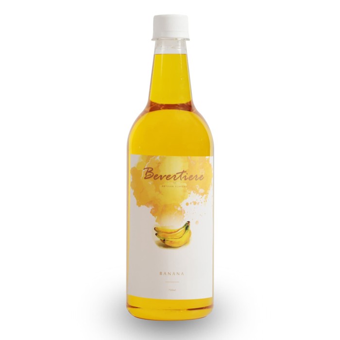 

Bevertiere Syrup Gourmet Sirup Banana