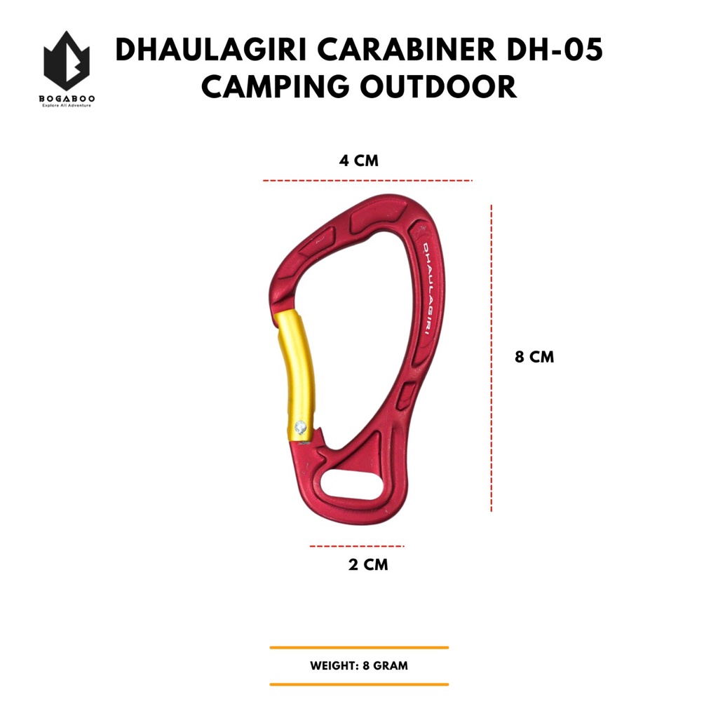 DHAULAGIRI KARABINER 05 - KARABINER DH 05 - KARABINER - CARABINER