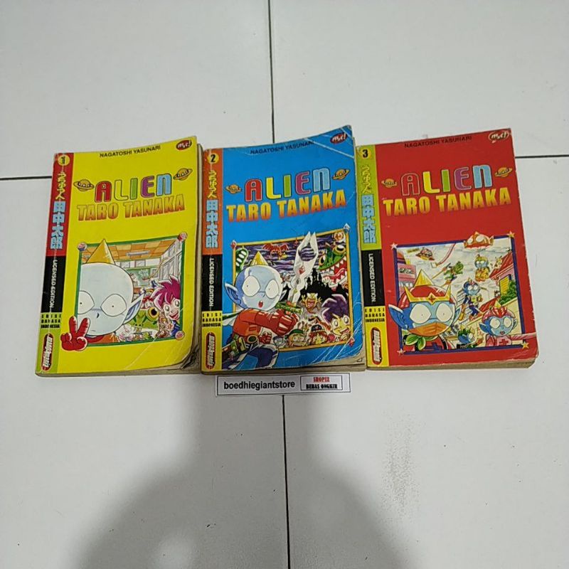 komik alien taro tanaka 1-3 tamat, kolpri no coret