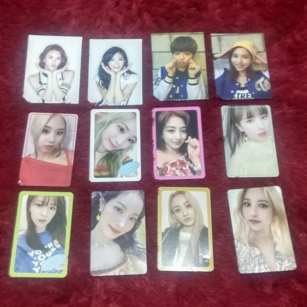 Photocard TWICE MORE & MORE Jihyo Mina Dahyun