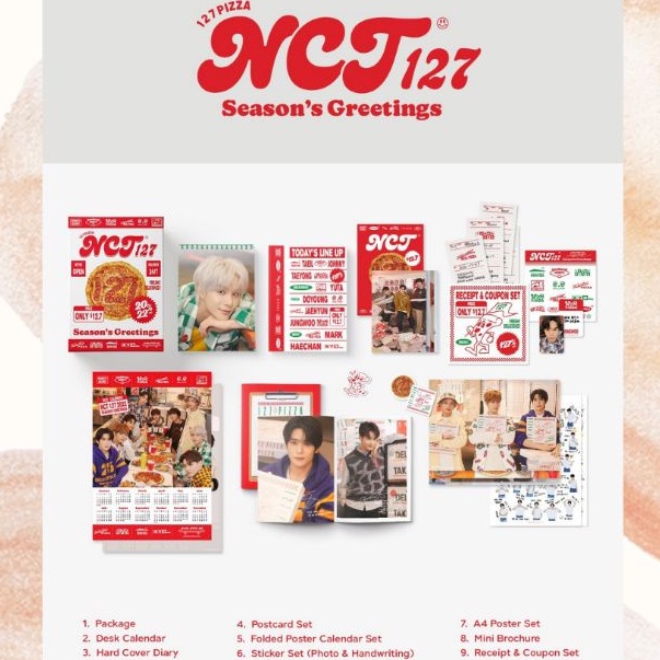 SHARING SEASON'S GREETINGS 2022 NCT 127