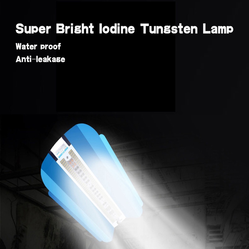 Lampu Tungsten Iodine Anti Air Hemat Energi 180-260V / Square &amp; Stall High Power Untuk Outdoor