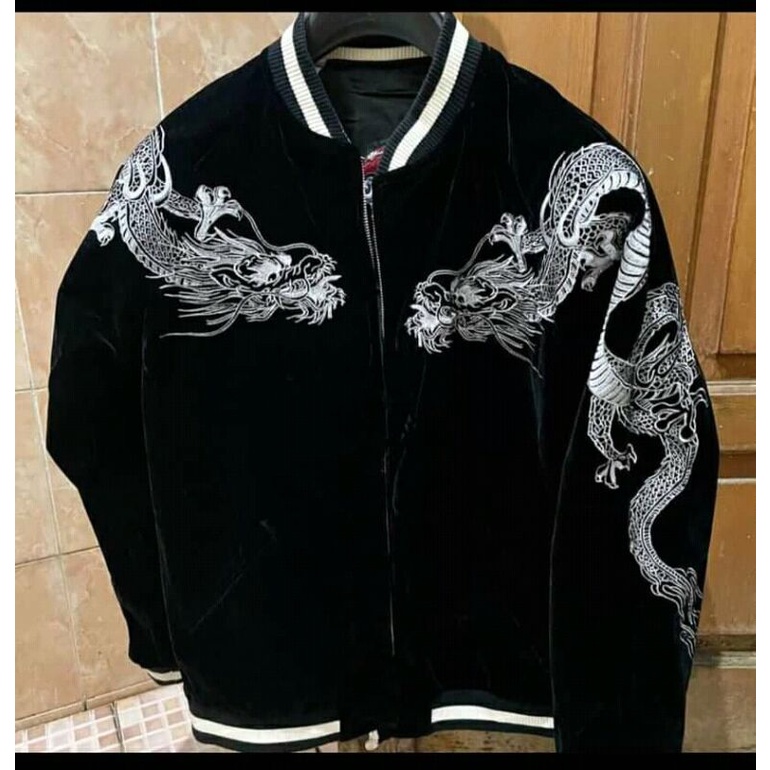 Sukajan Dragon Velvet