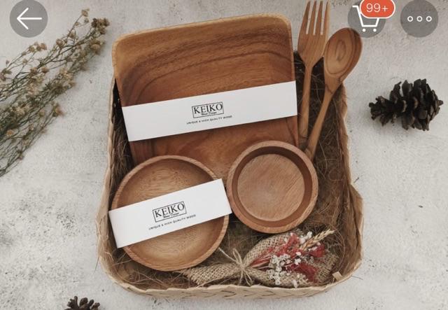 Segati (sendok Garpu Jati)