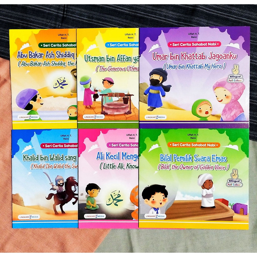 

Seri Cerita Sahabat Nabi 6 Buku. CPB Lingkar