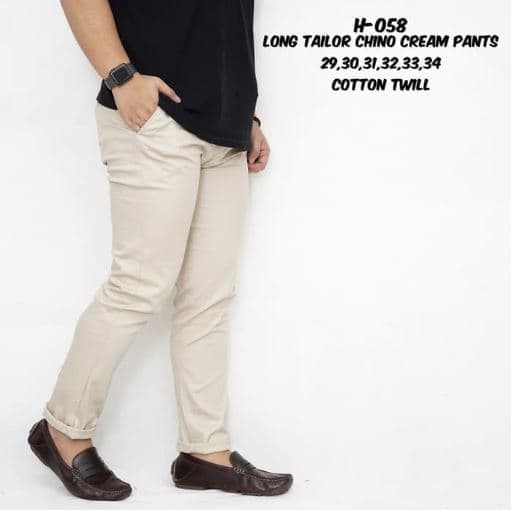 Celana model cardinal cdl chinos pria/cowo slimfit