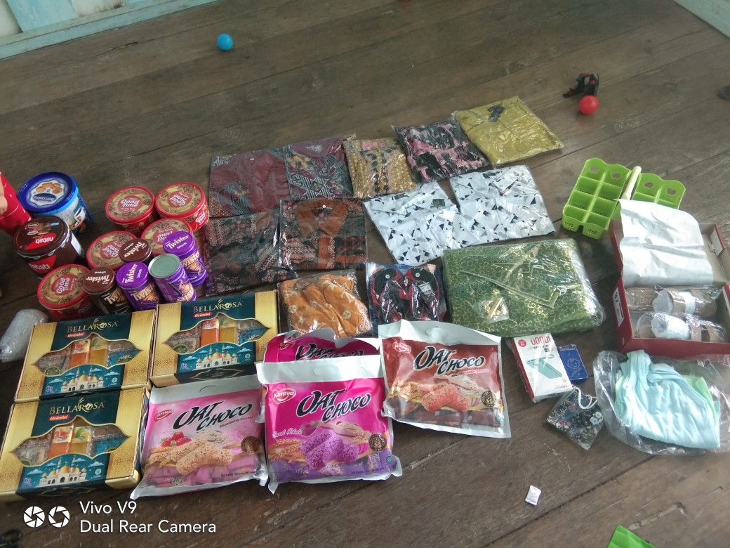 Batik Couple_maora Sania Ruffle Batik Couple Ori Ndoro Jowi Dnt Garansi Termurah