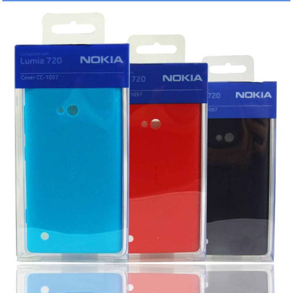 AKSESORIS HP TERBARU NOKIA Soft Cover CC-1057 For Nokia Lumia 720 Original