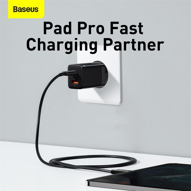 BASEUS Super Si Pro Quick Charger C+U 30W EU - CCSUP-E