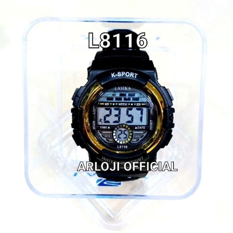 Jam tangan  Lasika origanal anti air include Box