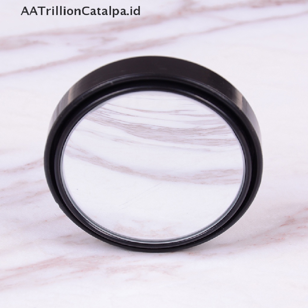 Aatrillioncatalpa 1PC Kaca Spion blind spot 360 Derajat Warna Hitam Untuk Mobil° Kaca Spion Sudut adjustable