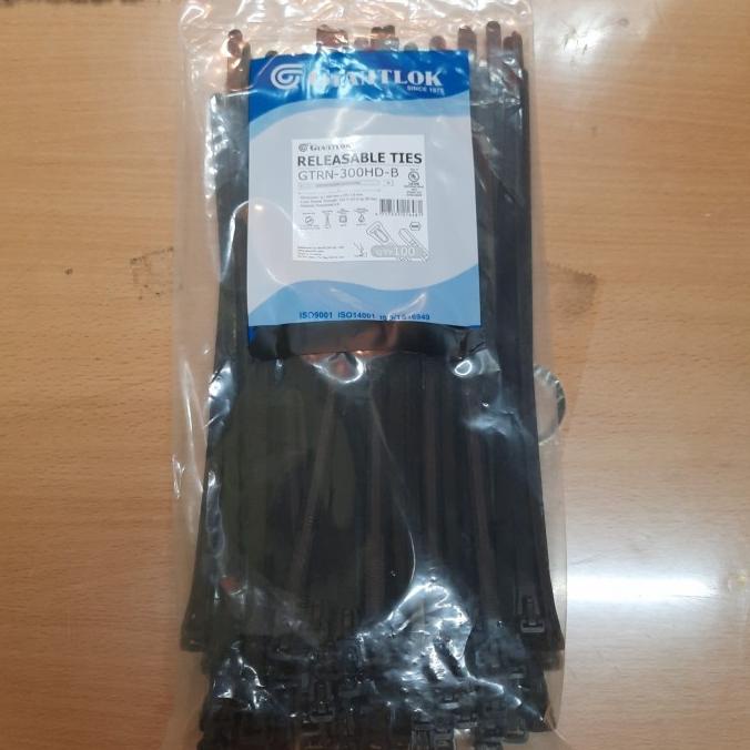 

Office & Stationery | Document Organizer | Kabel Ties Releasable ( Bisa Di Buka Kembali ) 300 Mm | Best Seller