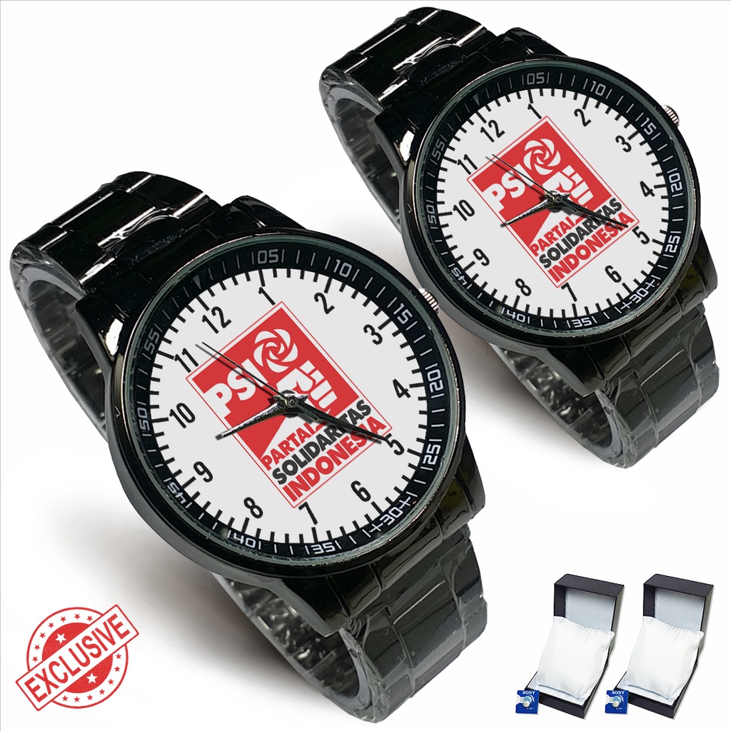 Jam Tangan Rantai Couple PARTAI SOLIDARITAS INDONESIA - 04 (Nice)