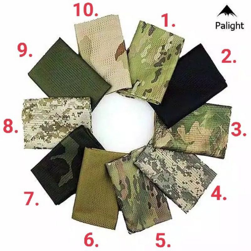 SYAL SHEMAG SORBAN JARING KECIL ARMY TACTICAL