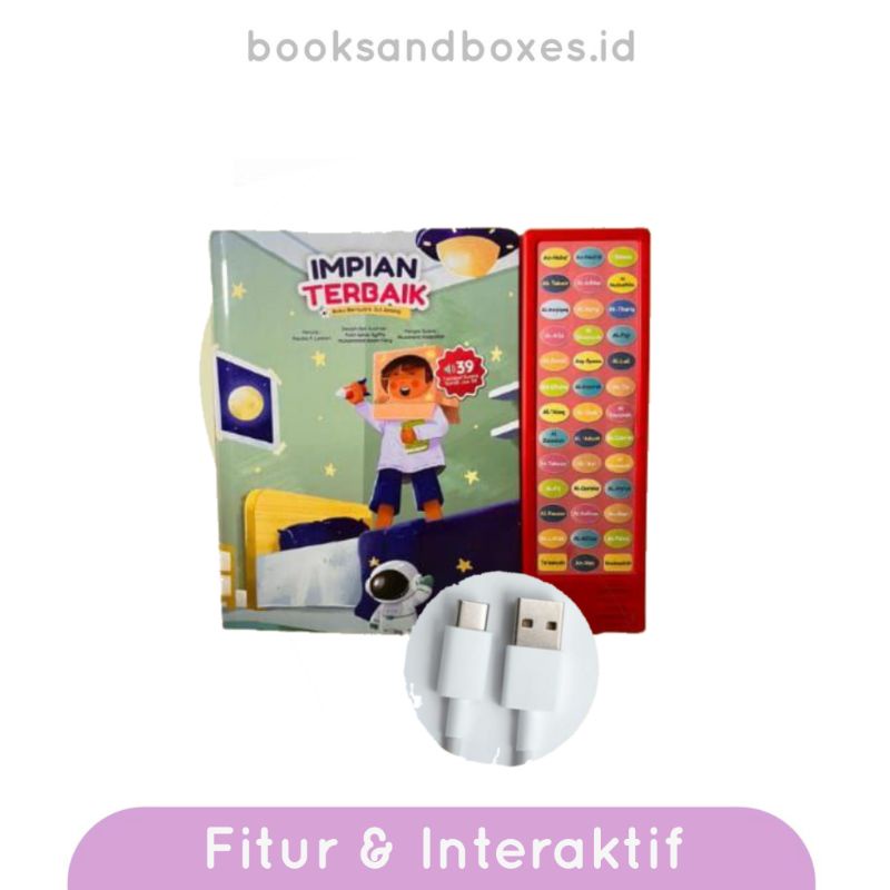 RECHARGEABLE SOUNDBOOK IMPIAN TERBAIK JUZ 30 JUZ AMMA MUZAMMIL HASBALLAH