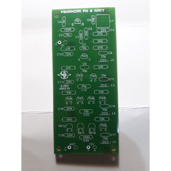 Pcb Pemancar FM 5Watt S 083
