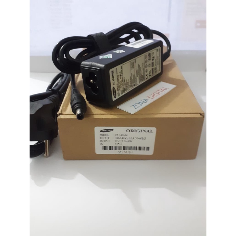 CHARGER ADAPTOR LAPTOP SAMSUNG 19V 2.1A NP300 NP300E4V NP300E4X NP275 NP275E4V 300E