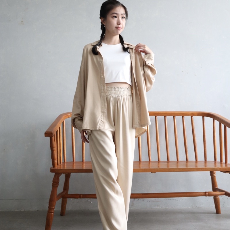 MSMO Hitomi Set Long-Khaki