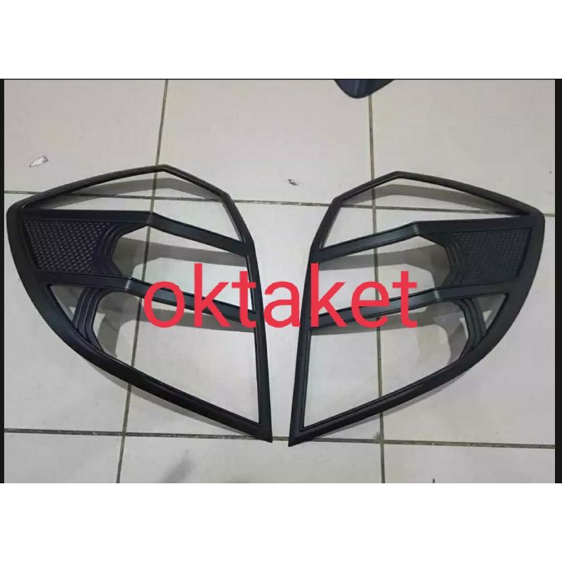 Garnish lampu belakang all new Jazz 2008-2013 tipe RS hitam