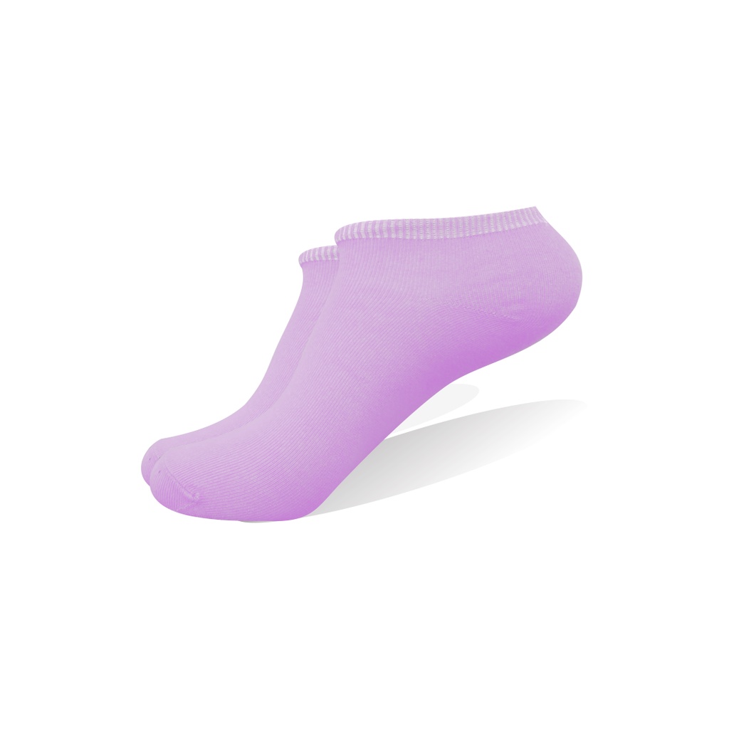 Kaos kaki Pendek / Mata Kaki  Ankle LowCut Polos (BISA PILIH WARNA)-MK- UNGU LILAC