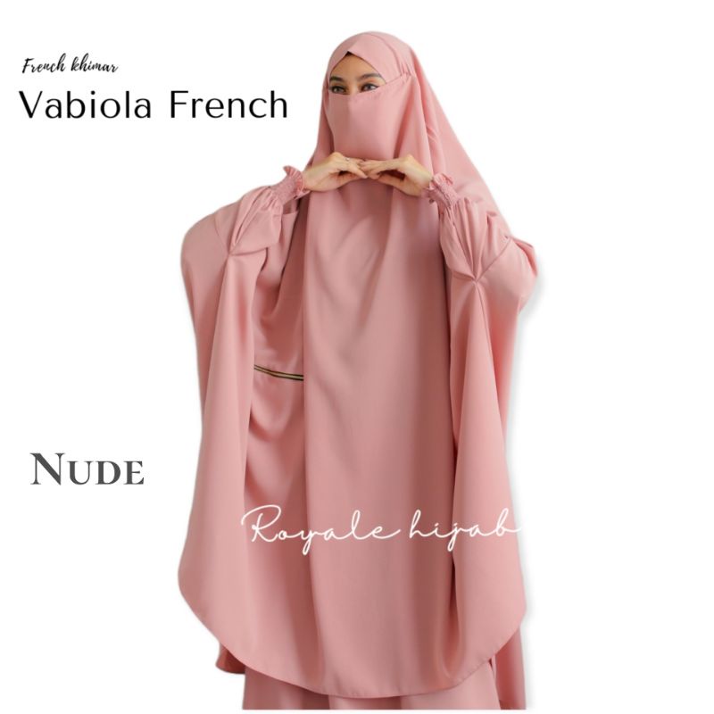 VABIOLA KHIMAR HANYA FRENCH KHIMAR TANPA ROK