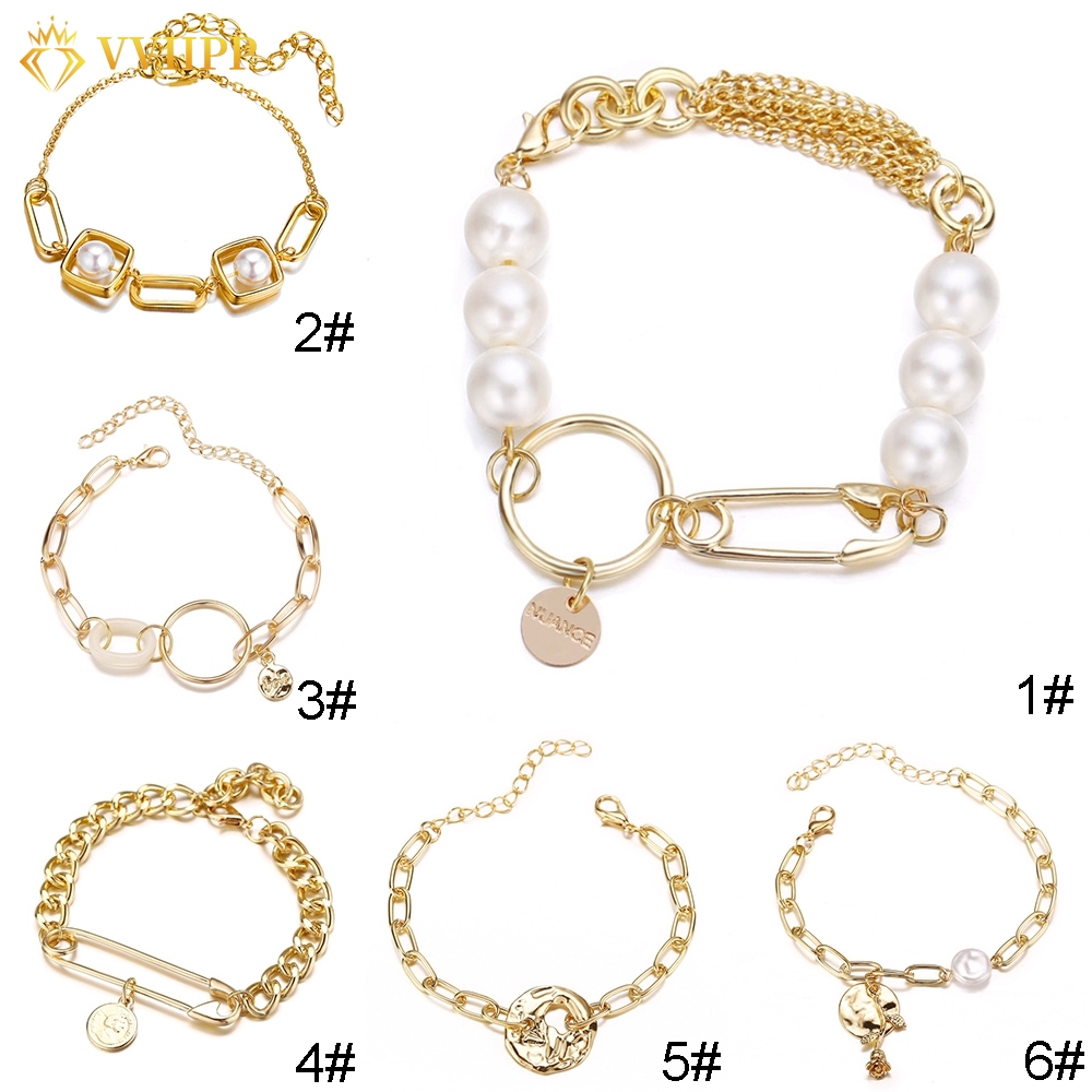 Custom Jewelry Retro Pearl Bracelet Female Korean Female Flower Bracelet Fashion Custom Jewelry