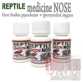 Reptile Medicine Nose obat pilek flu hewan  reptil  sulcata 