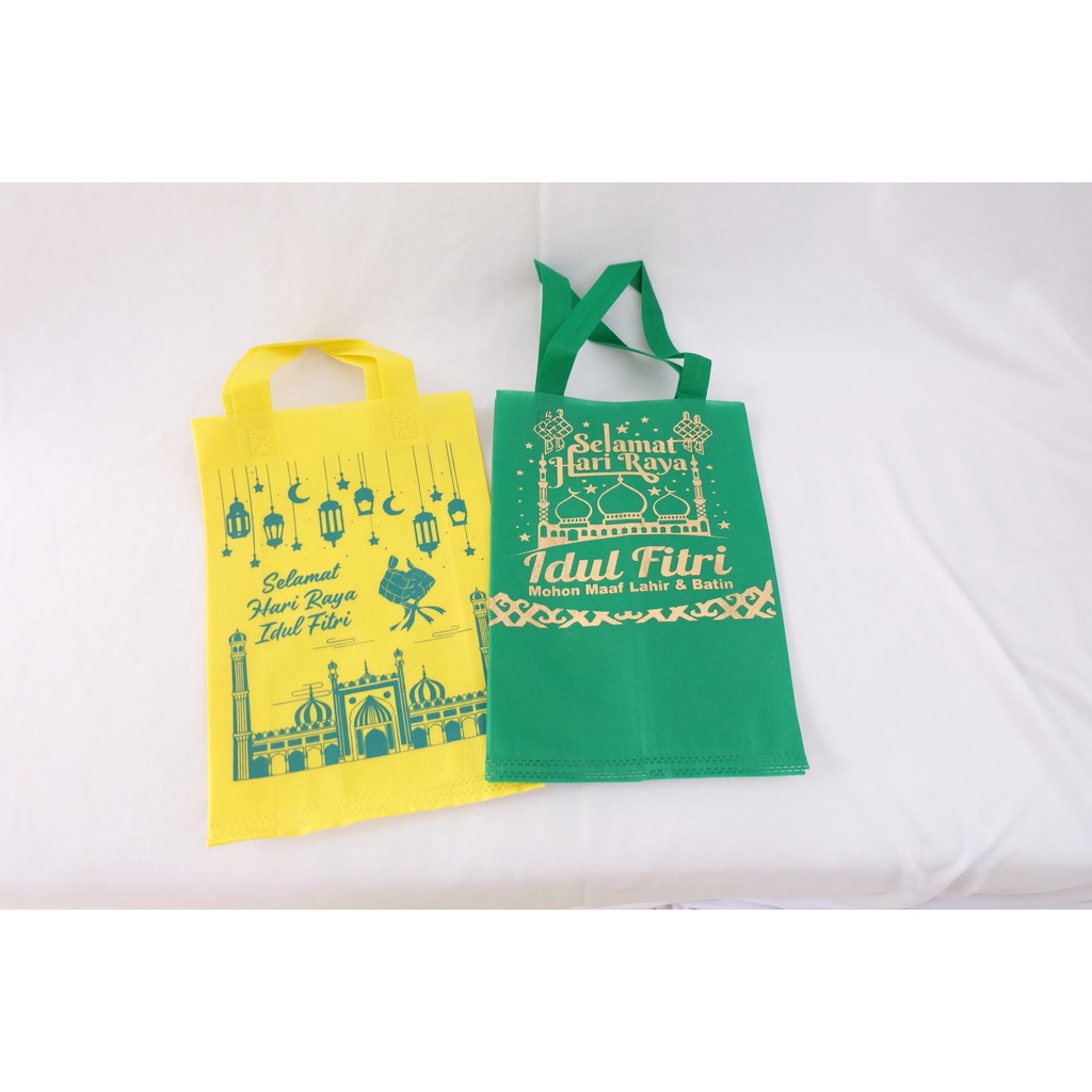 

tas kain selamat hari raya idul fitri spunbound satuan