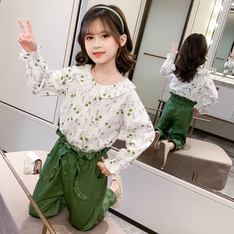 CG SSP76-Setelan Set Anak ABG Perempuan Nana Flower
