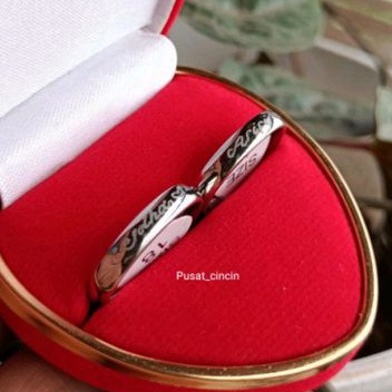 cincin couple, cincin ukir nama