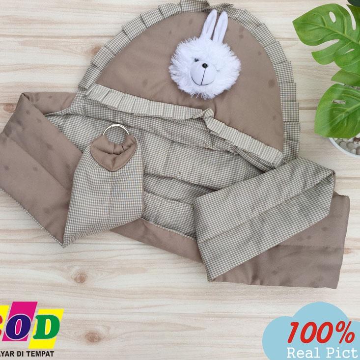 (PALING DIMINATI) Gendongan Bayi Pinggir Kualitas Premium Almeera Baby and Kids