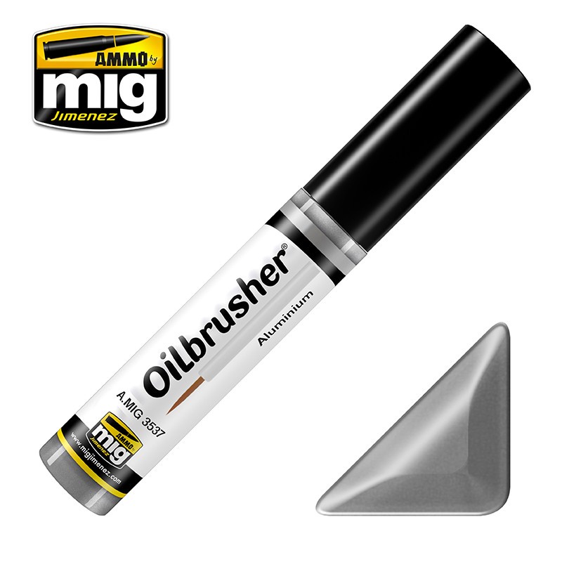 

AMIG3537 : ALUMINIUM - Oilbrusher AMMO MIG