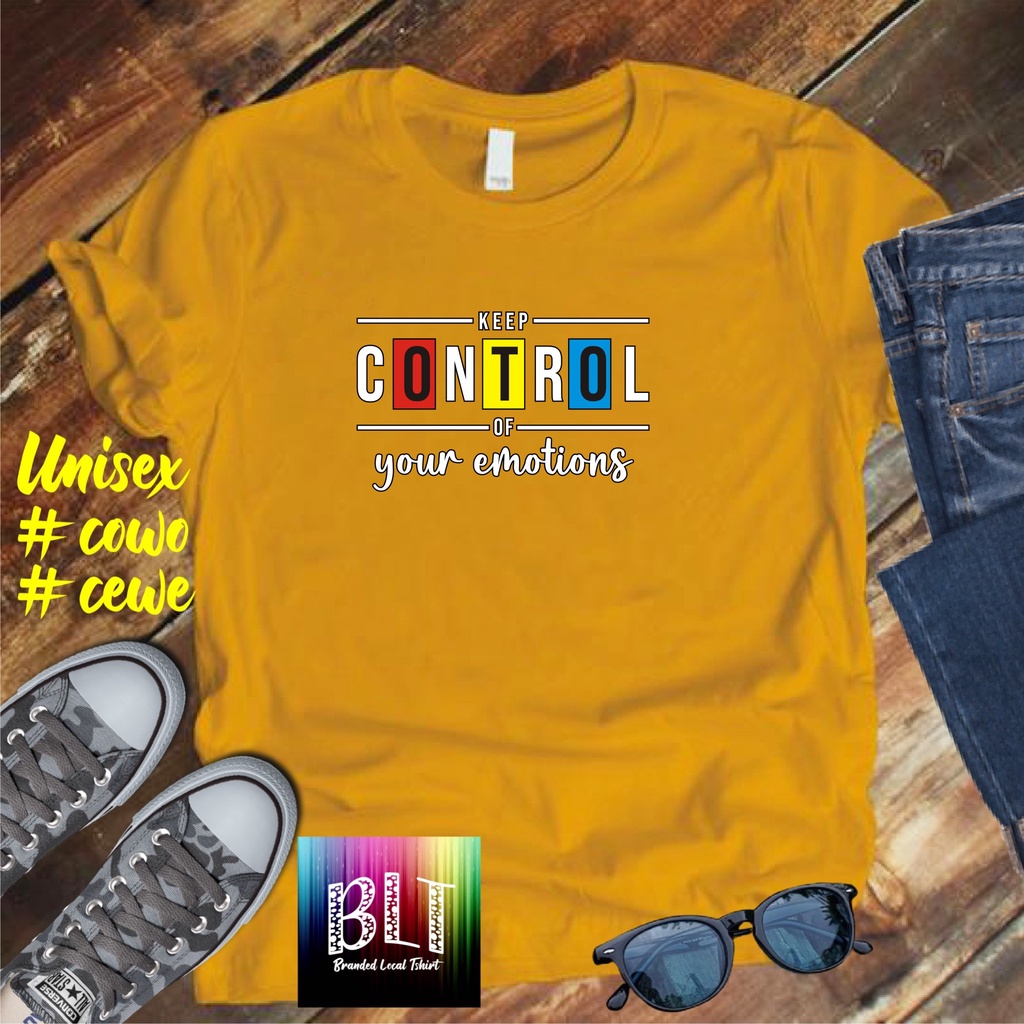 COD/Kaos KEEP CONTROL YOURSELF /KAOS EKSPRESI JAWA KAOS BANDUNG MURAH KAOS DISTRO MURAH HIT MURAH NAMPOL GRATIS ONGKIR PROMO MURAH KAOS PAKAIAN PRIA TERLARIS/KAOS HITS/KAOS BANDUNG/KAOS MURAH/KAOS DISTRO