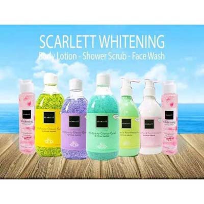 SCARLETT LOTION JOLLY/ SCARLET WHITENING ORIGINAL BPOM Scrub Shower Serum Cream