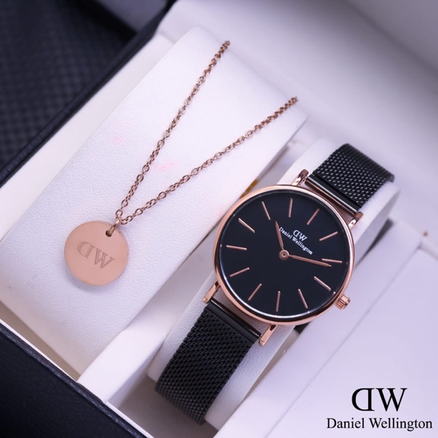 JAM TANGAN WANITA DANIEL WELLINGTON FREE ACCESORIS