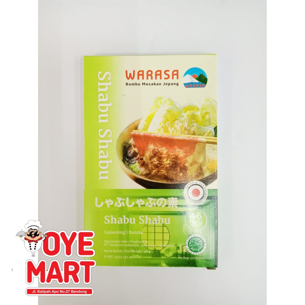 WARASA SHABU SHABU 50GR / BUMBU MASAK INSTAN