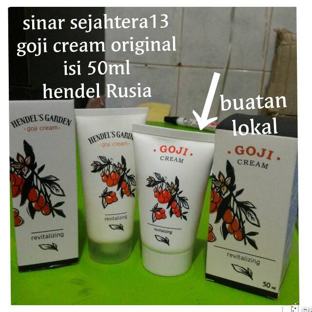 Jual Goji Cream Original Asli Import Di Lapak Sinar Budi Bukalapak