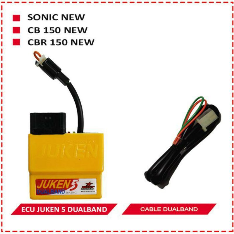 ECU JUKEN 5 BRT CBR 150 NEW /  ECU JUKEN 5 CB 150 / ECU JUKEN 5 SONIC 15 NEW ECU JUKEN 5 BASIC CDI