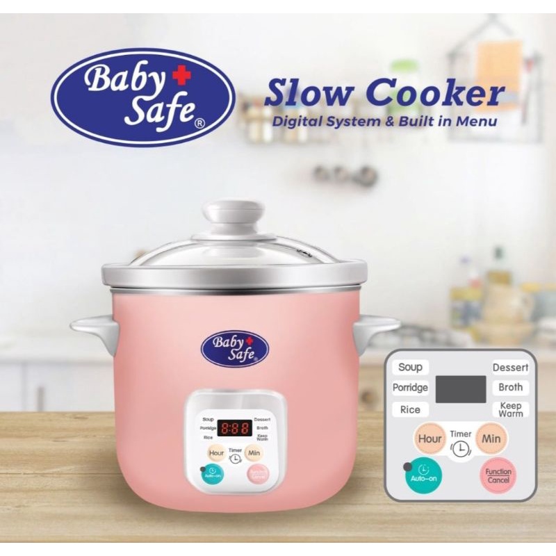 BABY SAFE SLOW COOKER 1.5LT / BABY SAFE
