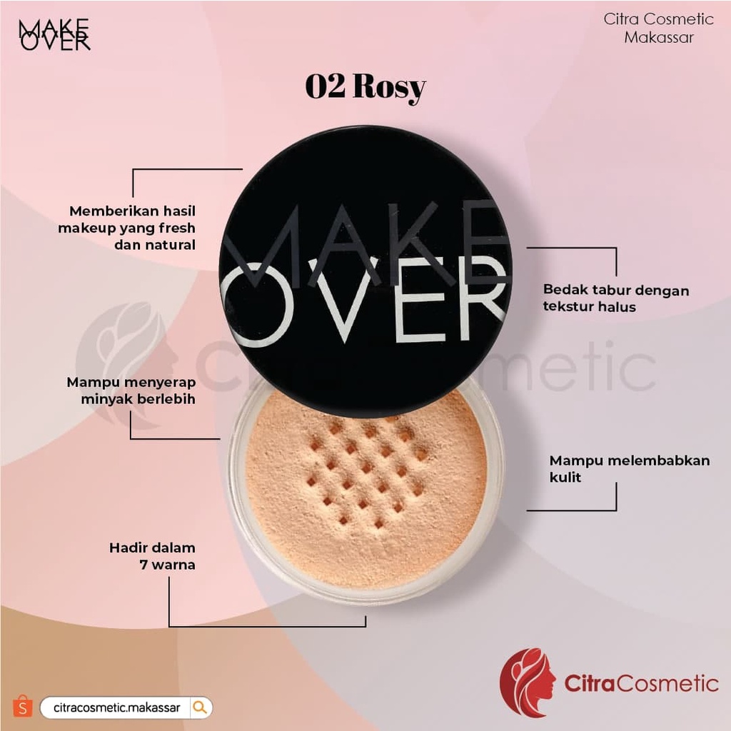 Make Over Silky Smooth Translucent Powder 35 Gr