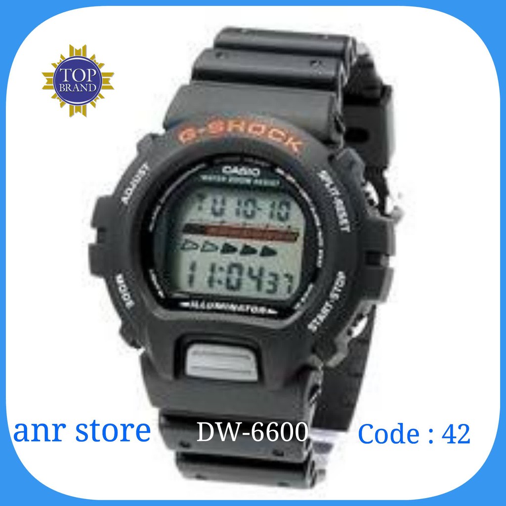 Tali Jam Tangan Casio G-Shock GShock G Shock DW-6600 DW6600 DW 6600