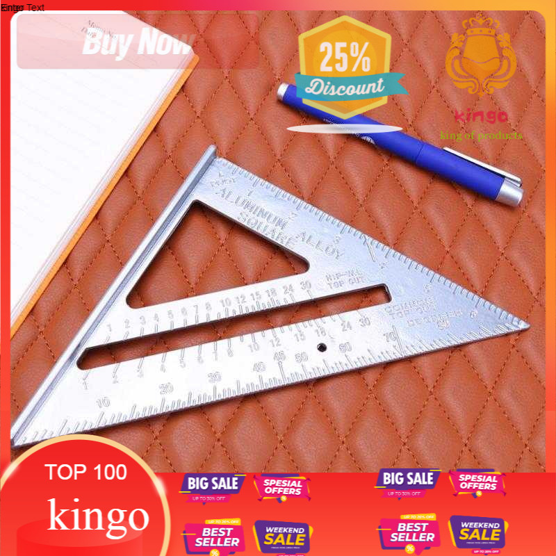 

Penggaris Siku Mistar Triangle Ruler Aluminium - VK18 BEST PRODUCT