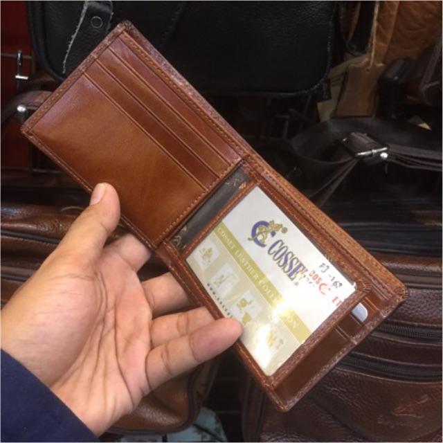 Dompet lipat pria bahan kulit asli pilihan berkualitas tinggi #dompet #dompetpria #dompetcowok