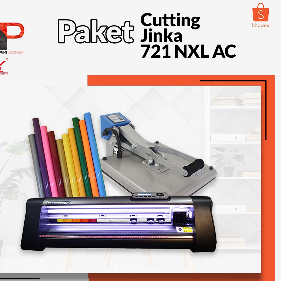 Paket Usaha Cutting Sticker Jinka 721 NXL AC